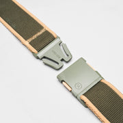 Carto A2 Stretch Belt - One Size - Ivy Green/Sand - palvelukotilounatuuli