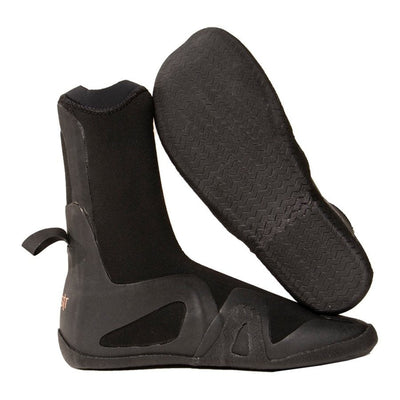 5mm Round Toe Womens Wetsuit Boots - Black - palvelukotilounatuuli
