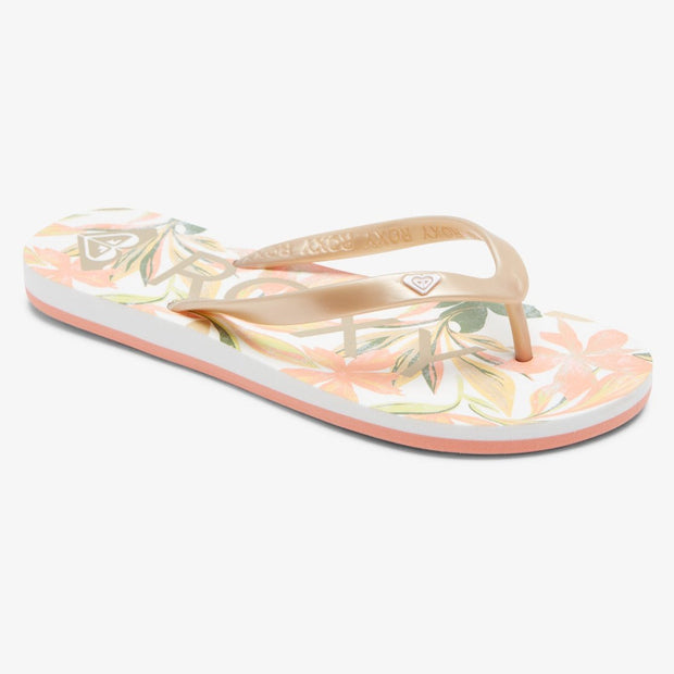 Tahiti VII Flip Flops - Womens Sandals - White/Champagne - palvelukotilounatuuli